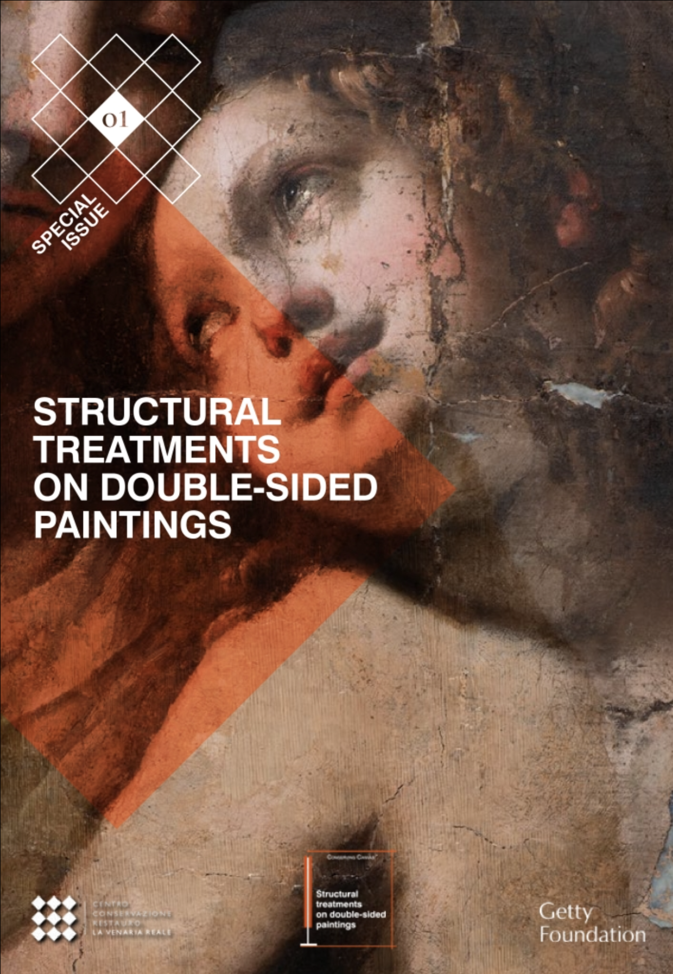 treatments on double-sided cover