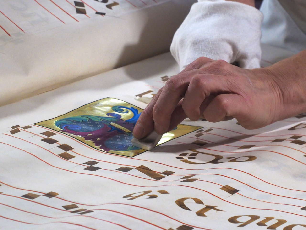 dettaglio restauro Corali