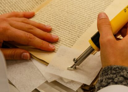 Preventive preservation and digital restoration for works on paper