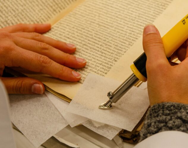 Preventive preservation and digital restoration for works on paper