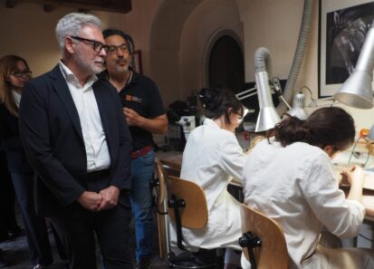 Mr Federico Mollicone visiting the JRC ‘La Venaria Reale’