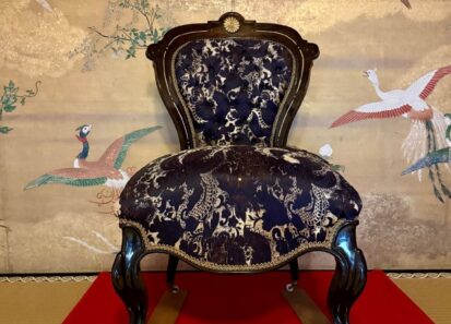 Il restauro di una sedia imperiale dalla collezione Daishōji
